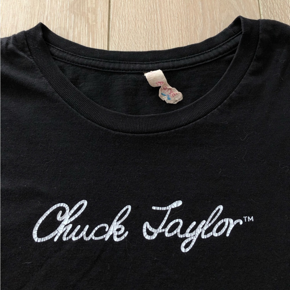 Chuck Taylor Converse T Shirt in Black Size S - Picture 4 of 9